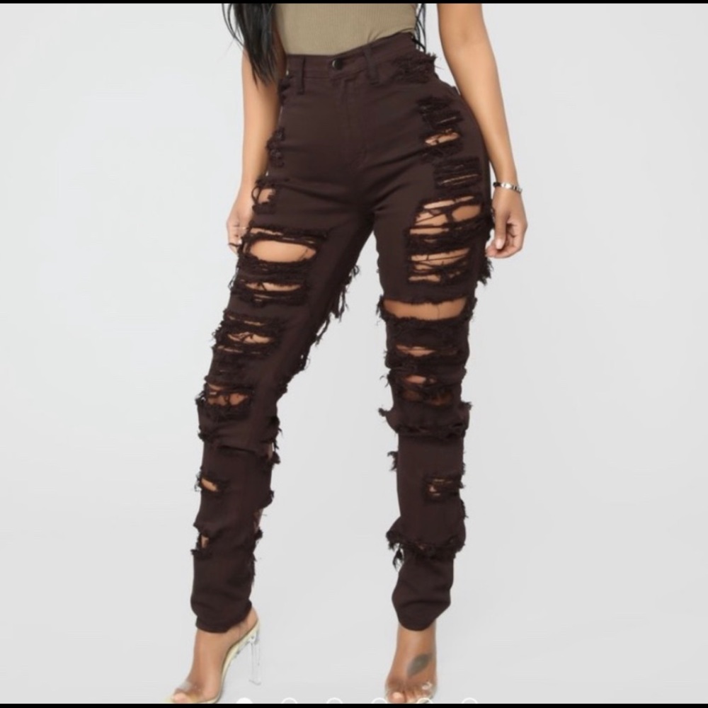 Distressed Jeans